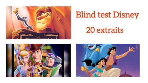 Blind test Disney (20 extraits) - YouTube