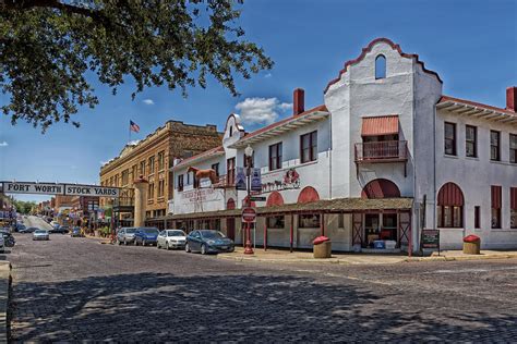 The Historic Fort Worth Stockyards District Photograph by Mountain Dreams