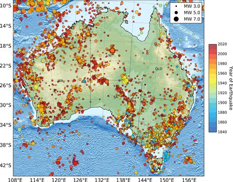 Seismic Hazard Map Australia - Image to u