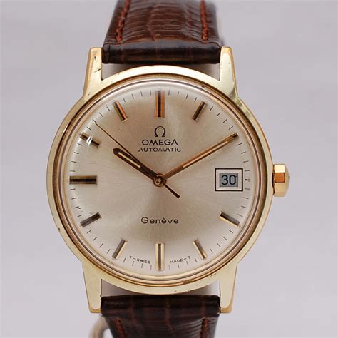 Omega Geneve Vintage Automatic Calendar Watch - Gent's Watch - 1970's ...