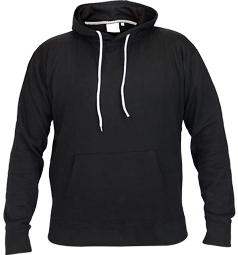 Wholesale Plain Black Hoodie/design Your Own Hoodie/no Zipper Hoodie ...