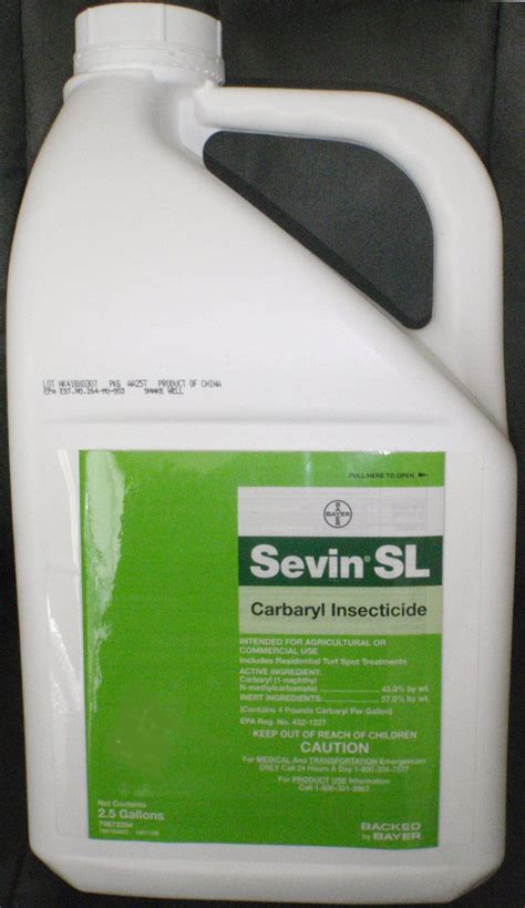 Sevin SL Carbaryl Insecticide 2.5 Gallon Jug 43% Carbaryl | Insecticide ...