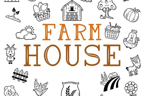 Farmhouse Font by digitalplannerland · Creative Fabrica