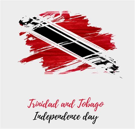 Trinidad And Tobago Independence Day Background Stock Vector ...