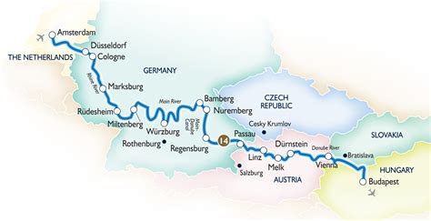 Main River Germany Map