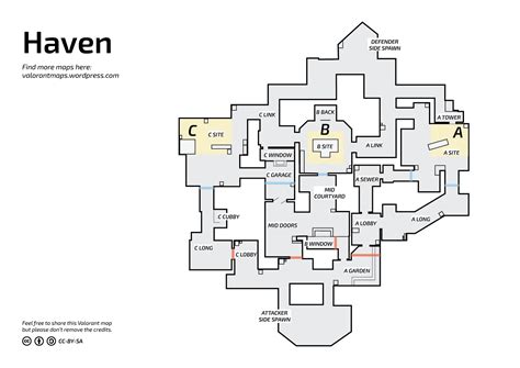 Valorant Haven Map Layout