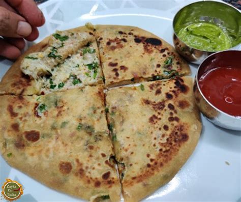 Cheese Paratha - Zayka Ka Tadka