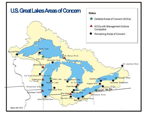 Great Lakes Area Map | Draw A Topographic Map