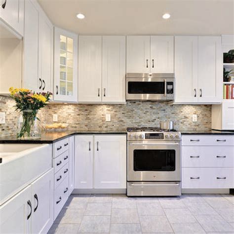 Download White Kitchen Cabinets With Black Countertops - Golden Ways