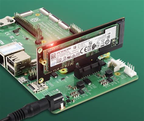 PCIe til M.2 Adapter til Raspberry Pi Compute Module 4 • RaspberryPi.dk
