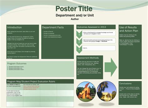 Poster Presentation Template Free Download Of University Of Hawaii at ...