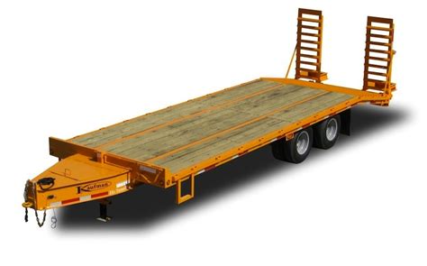 25000 GVWR Tandem Dual Flatbed Trailer by Kaufman Trailers