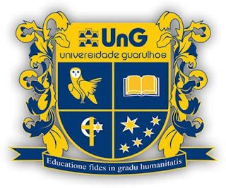 "EM CONSTANTE MANUTENÇÃO": Brasão Ung / University crest