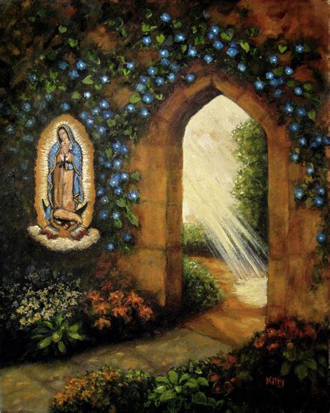 Gate of Heaven Painting by Kitty Cleveland - Pixels