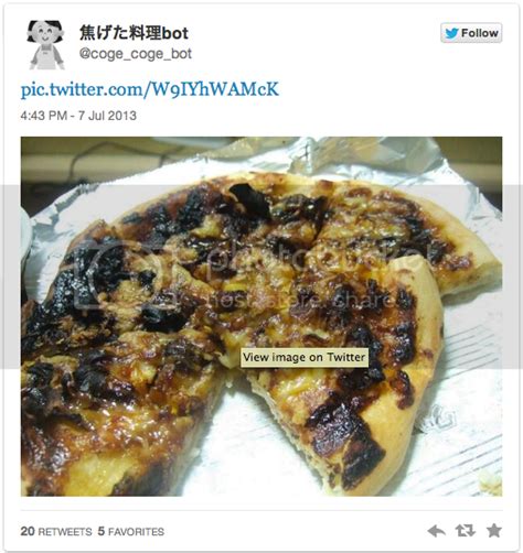 Mysterious Twitterbot Posts Nothing but Images of Burnt Food