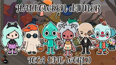 Halloween dinner | Toca life world | - YouTube