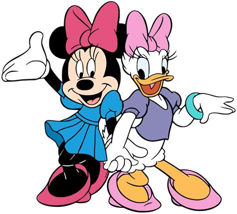 Minnie Mouse and Daisy Duck Best Friends Forever