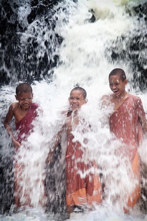 Waterfall Meditation | Buddhist monk, Buddhist, Waterfall