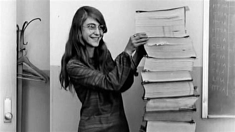 NASA software engineer Margaret Hamilton - She wrote code by hand that ...