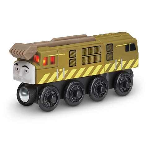 Fisher-Price Thomas the Train Wooden Railway Talking Diesel 10 ...