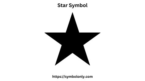 Star Symbol Copy and Paste ⋆ ★ 🌠