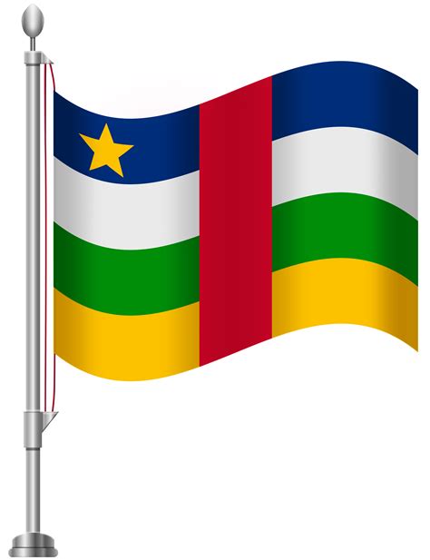 Central African Republic Flag PNG Clip Art - Best WEB Clipart