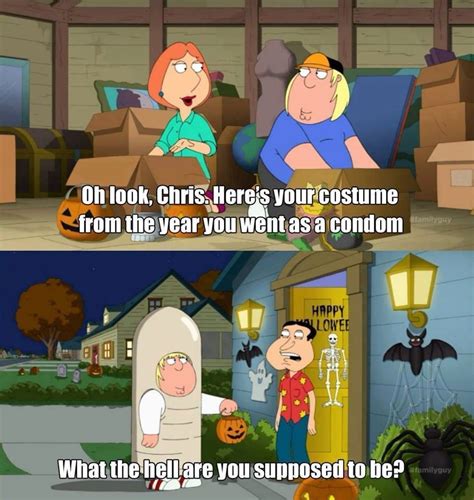 Quagmire Has No Idea What Chris Griffin’s Protective Costume Is On Family Guy