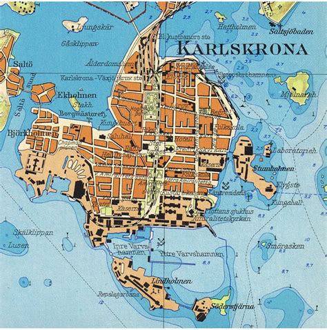 Karlskrona stad 1929