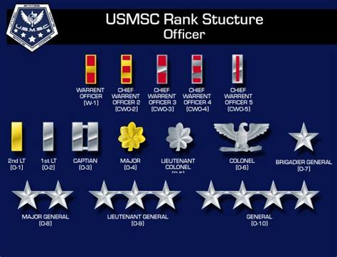 USMC - Officers Ranks | Chief officer, Usmc, Officer