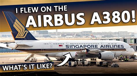 I Flew on Singapore Airlines' Airbus A380! - YouTube