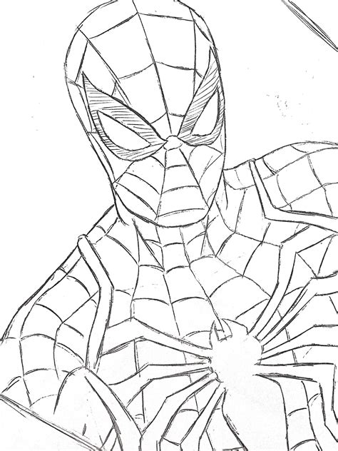 Spider-Man PS4 Coloring Pages - Coloring Nation