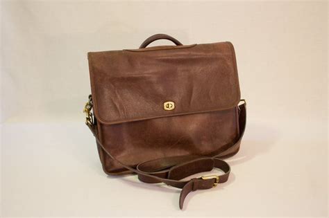 Vintage Coach Messenger Bag in Brown Leather, Flawless and Ready for ...