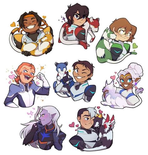 Voltron Stickers by VulpisMajor on DeviantArt | Voltron, Voltron fanart, Voltron comics