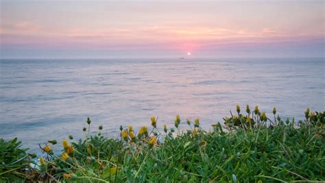 Beautiful Sunrise Over the Pacific Stock Footage Video (100% Royalty ...