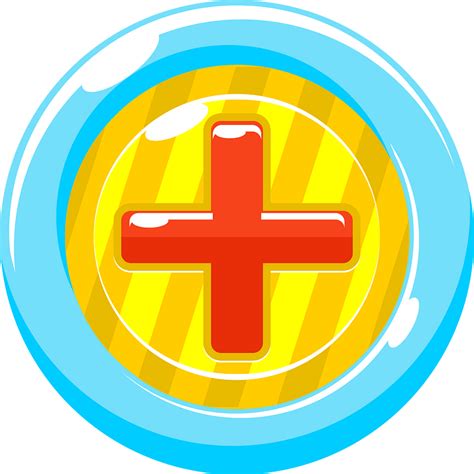 Round red plus button icon. Free download transparent .PNG | Creazilla
