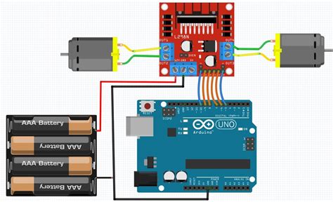 Interface L298N DC Motor Driver Module with Arduino