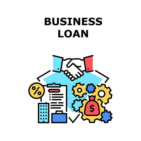 Business Loan Vector Concept Color Illustration 9982680 Vector Art at ...