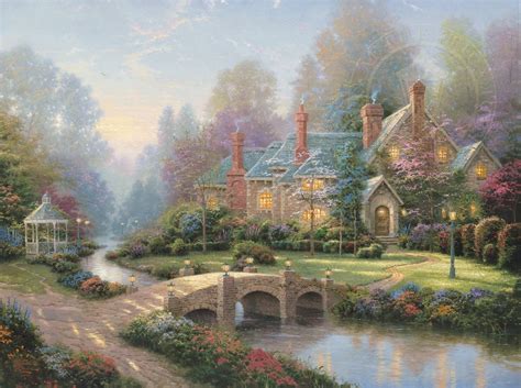 Beyond Spring Gate – Thomas Kinkade Studios