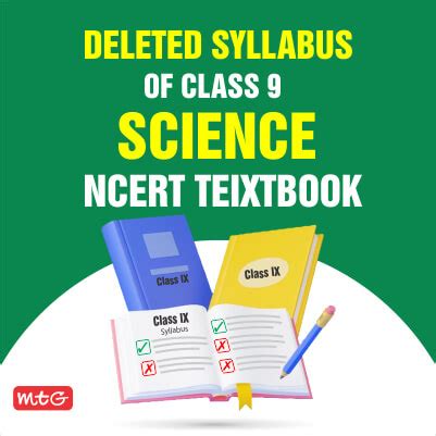 Class 9 Science Deleted Syllabus 2023-24 - MTG Blog