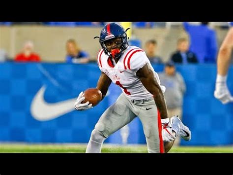 Ole Miss WR AJ Brown 2018 Highlights - YouTube