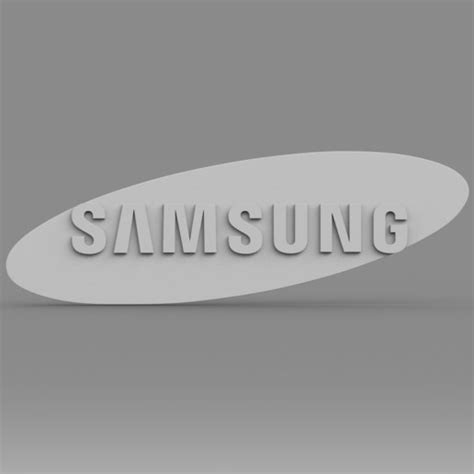 Download 3DS file samsung logo • 3D printer template ・ Cults