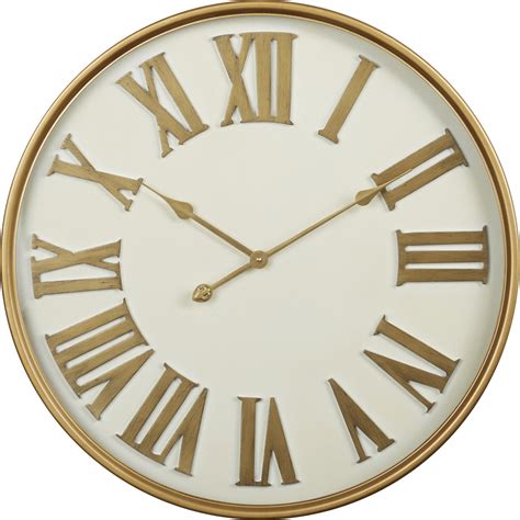 Mercer41 Oversized 27" Roman Numeral Wall Clock & Reviews | Wayfair