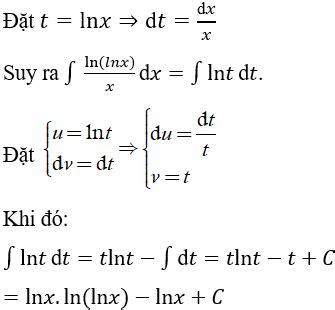 Tìm nguyên hàm của hàm số mũ, logarit bằng phương pháp nguyên hàm từng phần cực hay - Toán lớp 12