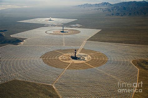 Ivanpah Solar Power Plant Photograph by Jim West