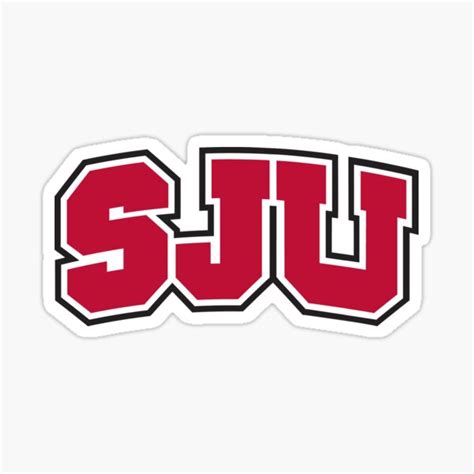 "SJU St. John's University Johnnies" Sticker for Sale by Maggie ...