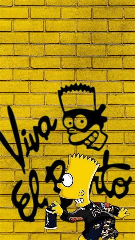 Pin by kGergő on A te Pinjeid | Graffiti wallpaper iphone, Bart simpson ...