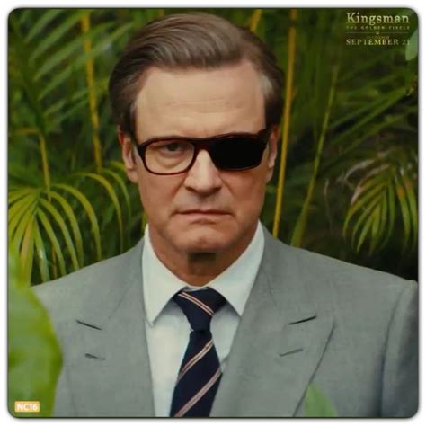 Colin Firth as Harry Hart in KINGSMAN -THE GOLDEN CIRCLE | Kingsman ...