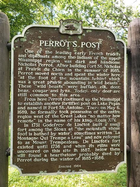 perrot_state_park-perrot-post-marker | State Trunk Tour