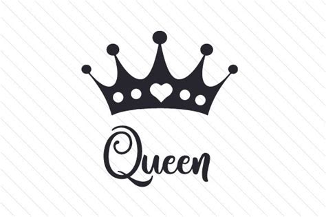 Queen SVG Cut file by Creative Fabrica Crafts · Creative Fabrica ...