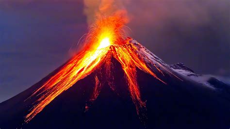 Las erupciones del volcán Tungurahua, en Ecuador